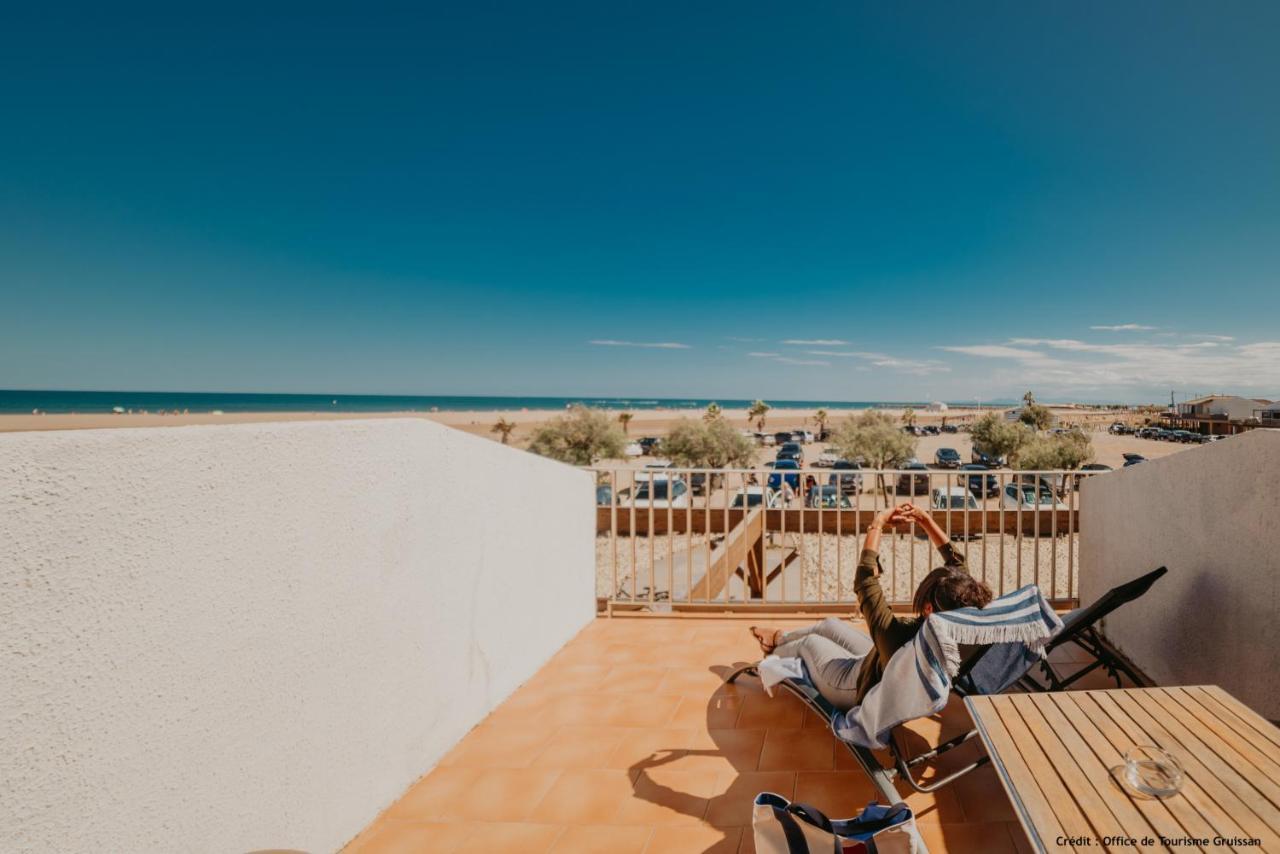 Sunrise Beach Hotel Gruissan Exterior foto