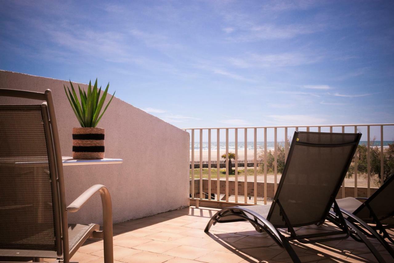 Sunrise Beach Hotel Gruissan Exterior foto
